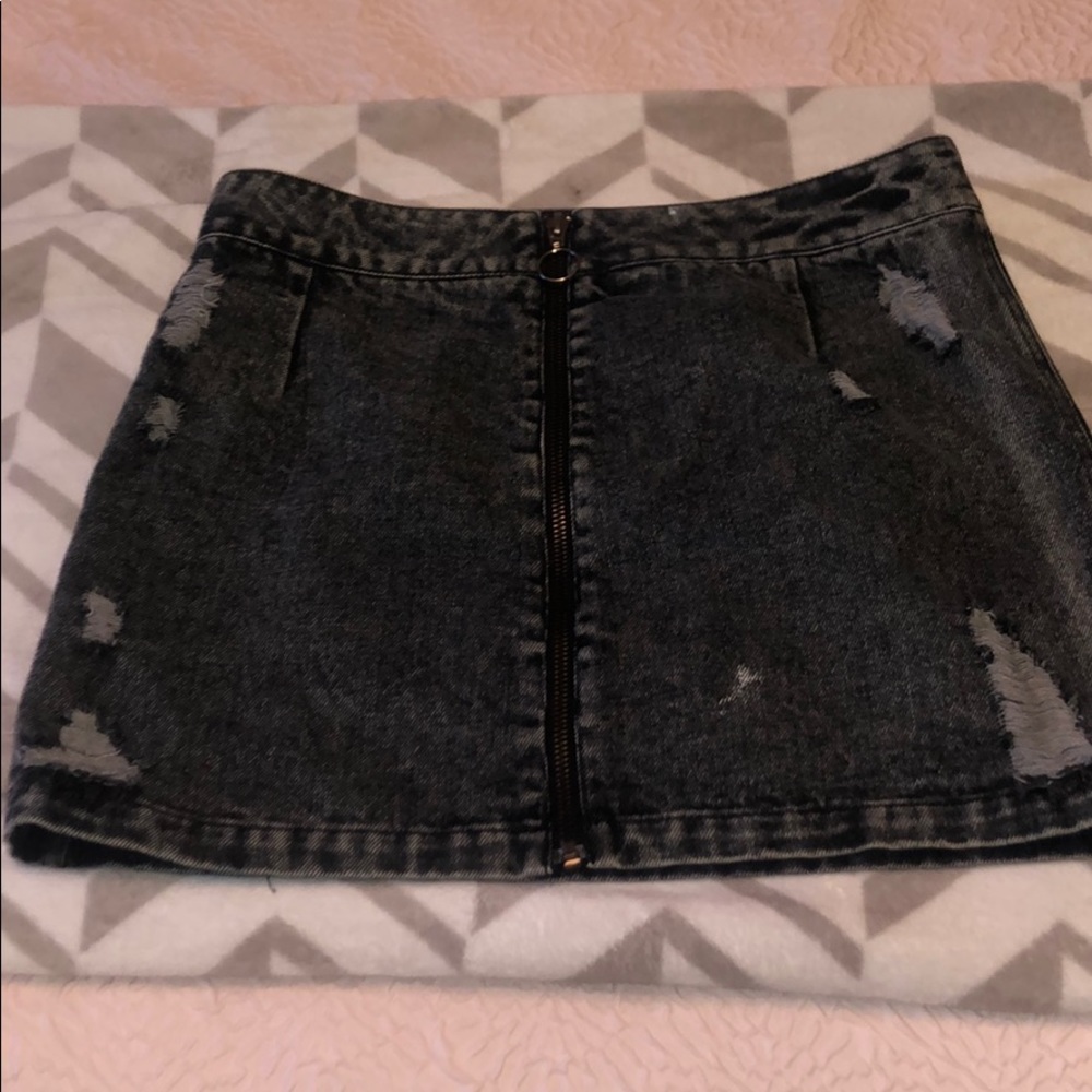 Denim skirt